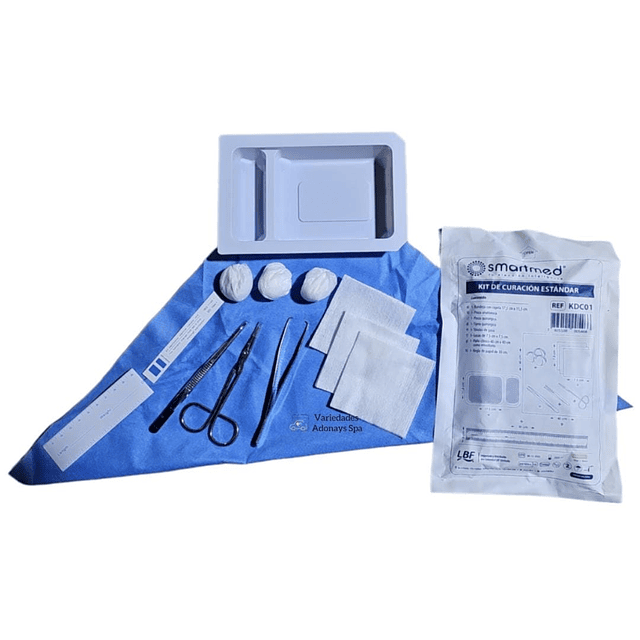 Kit De Curación Estéril Desechable 12 Piezas - Smartmed