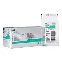 Sutura cutanea X Unidad  steri strip 6 mm x 38mm / 3M / R1542 (Turquesa)