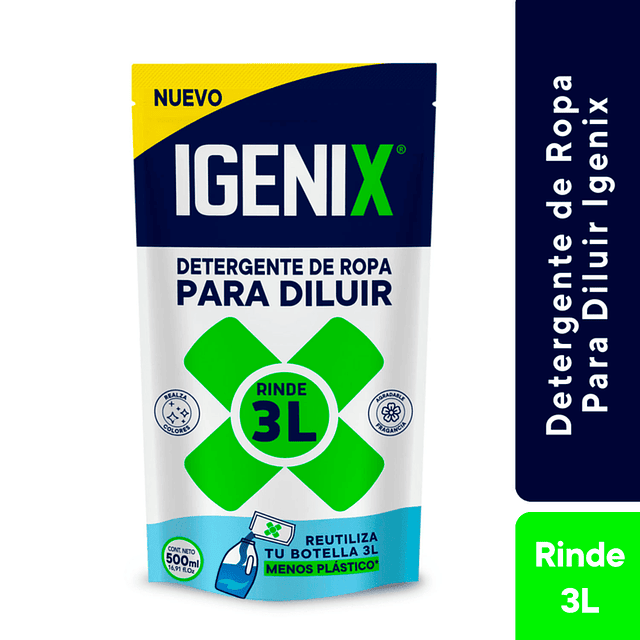 Detergente Líquido Para Diluir Igenix 500ml