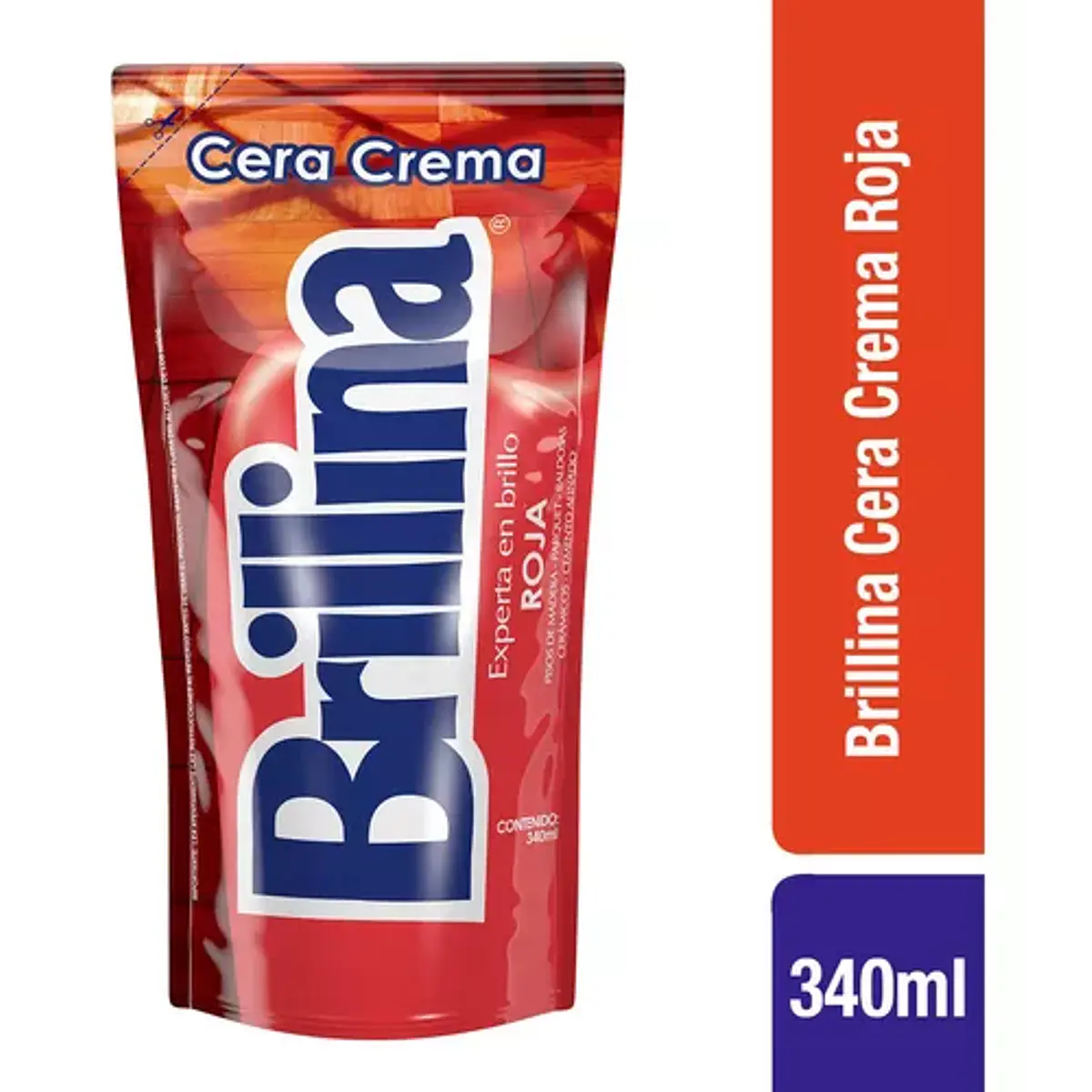 Cera Crema Brillina Incolora 340cc