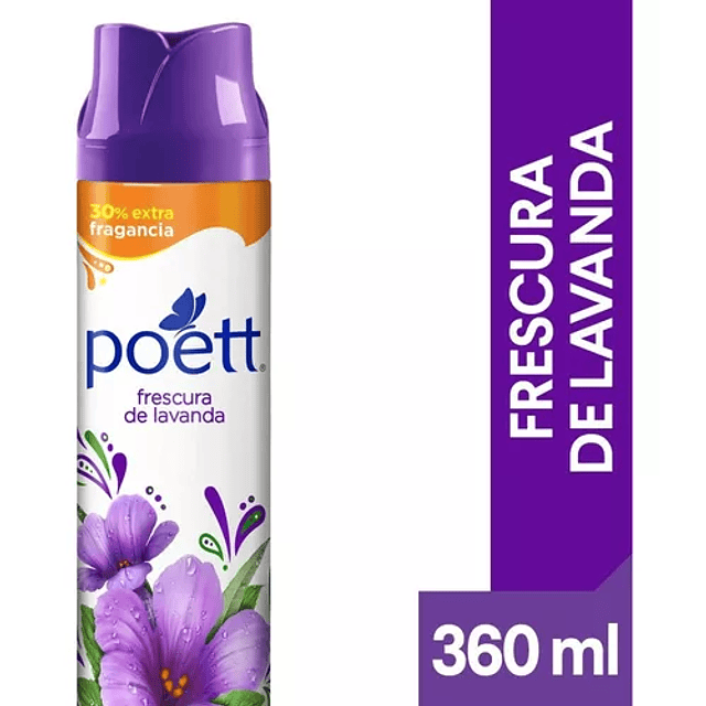 Desodorante Ambiental Poett Lavanda 360 Ml