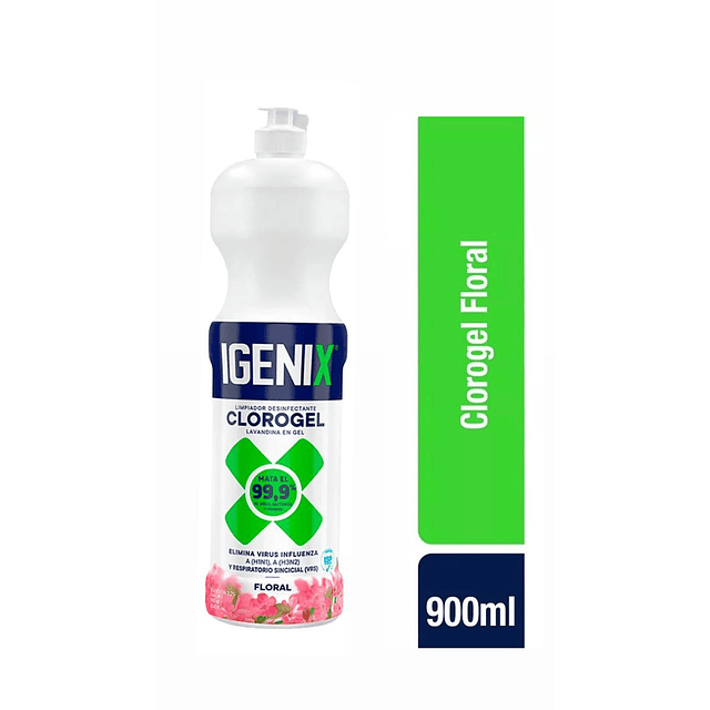 Igenix Limpiador Clorogel Floral 900ml