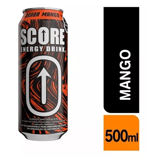 Bebida Energética Score Energy - Mango 500ml