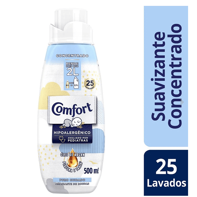 Suavizante Concentrado Para Bebes Comfort 500ml