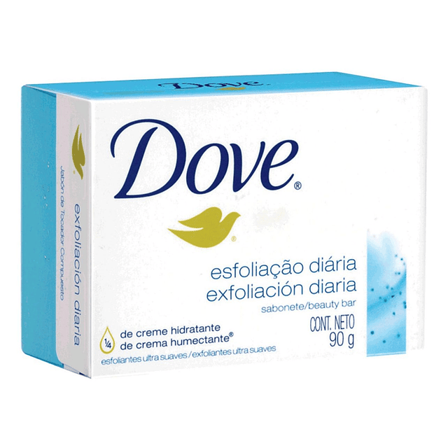 Jabón Dove En Barra Exfoliacion Suave 90g