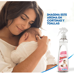 Eliminador De Olores Telas Sapolio 300ml Aroma Ternura Bebe