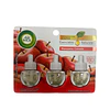3 Aromatizadores Repuesto Electrico Air Wick Manzana Canela