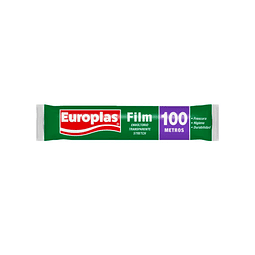 Papel Film Transparente 1 Rollo De 100 Mts Europlas