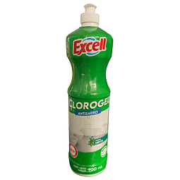 Cloro Gel Antisarro Aroma Menta 900ml Excell