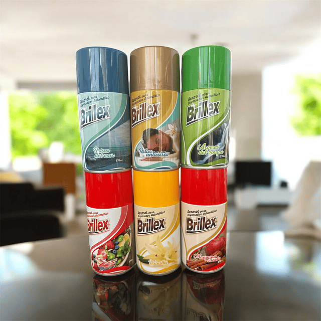 Desodorante Ambiental Brillex Aroma Vainilla 270ml