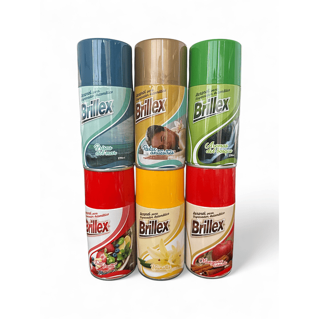 Desodorante Ambiental Brillex Aroma Relax Antiestres 270ml