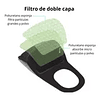 Mascarilla Deportiva / Negro (10 unidades) (Adulto)