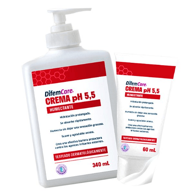 Crema Humectante Ph5.5 Difem Care 60 Ml