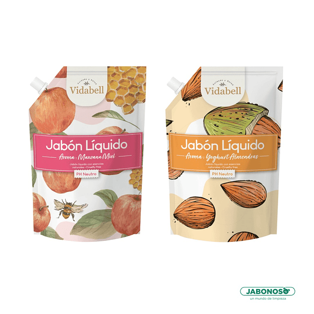 Jabon Liquido Vidabell Aroma Crema 750ml