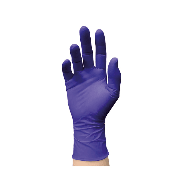 Guante Examen Nitrilo Azul Cobalto 100 Unidades Tresor 