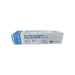 Gasa No Tejida No Estéril 5x5 200 Unidades