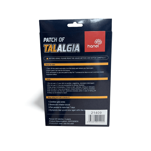 10 Parches Talalgia Dolor De Talón Ref21409