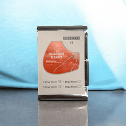 X10 Manta Termica Emergencia Supervivencia Camping 130x210cm (ref 97877)