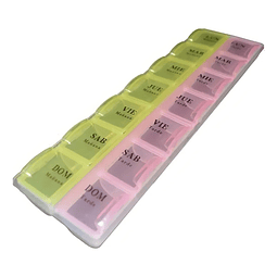 Pastillero Semanal Con 2 Tomas Por Día Mañana-tarde (ref 99359)