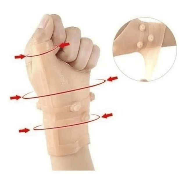 Muñequera Magnética Flexible Para Terapia De Mano (ref 21884)