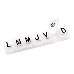 Organizador De Pastillas Pastillero Diario (ref 21108)