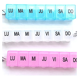 Organizador De Pastillas Pastillero Diario (ref 21108)