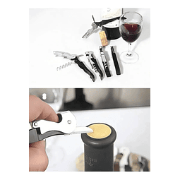 Sacacorchos 2 Tiempos Destapador Vino (ref 20120)