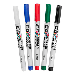 Marcadores Finos Permantes Para CD/DVD (ref 20354)