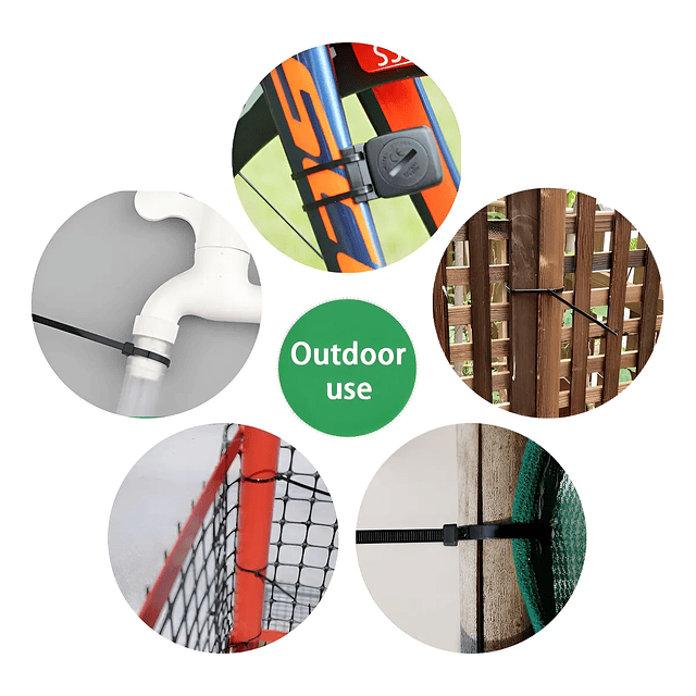 55 Amarra Plástica Multiusos Negra 150mm X 4mm