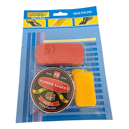 Lustrador De Zapatos Betún Negra Kit 3unds (ref 21361)