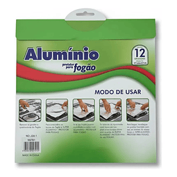 Papel Protector De Aluminio 12 Unidades 27cmx27cm (ref 99791)