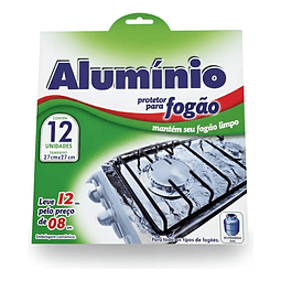 Papel Protector De Aluminio 12 Unidades 27cmx27cm (ref 99791)
