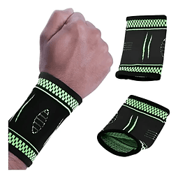 Muñequera Deportiva Protección Y Refuerzo Elástico (ref 98715)
