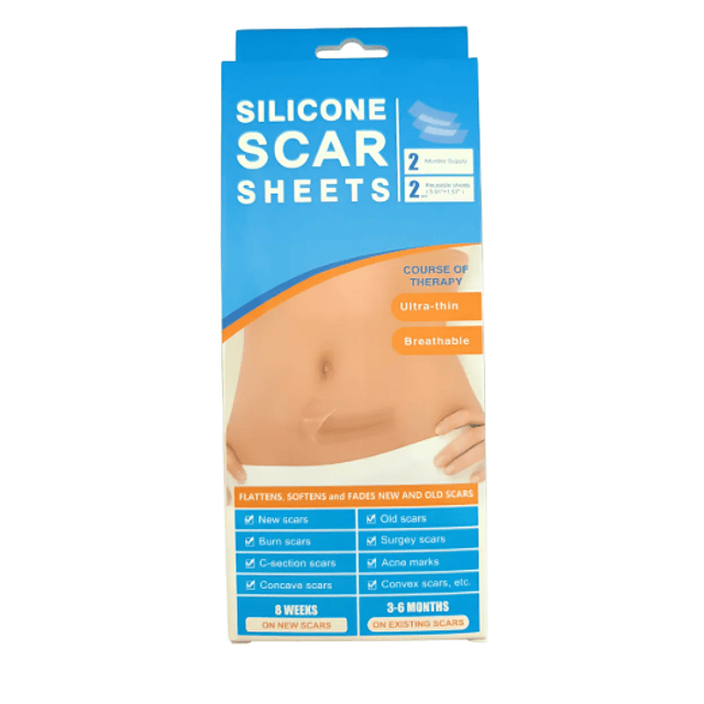 2 Parches De Silicona Para Cicatrices-queloides (ref 21220)