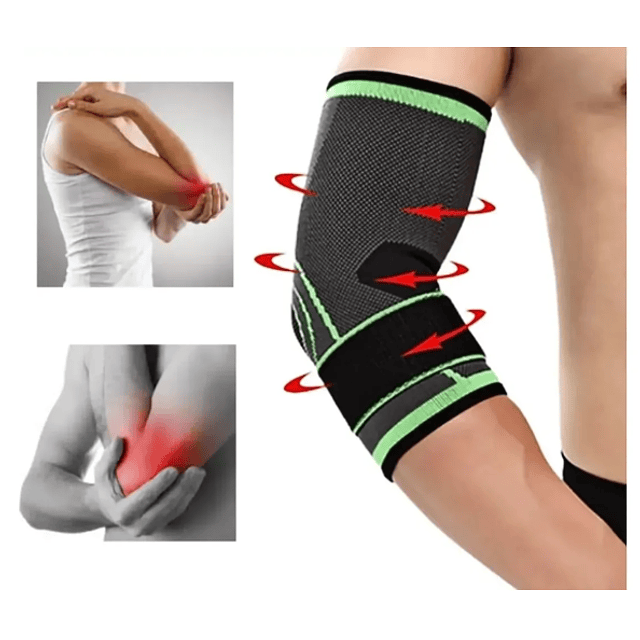 Coderas De Compresión Gym Codera Deportiva Soporte Codo 28cm (ref 98723)