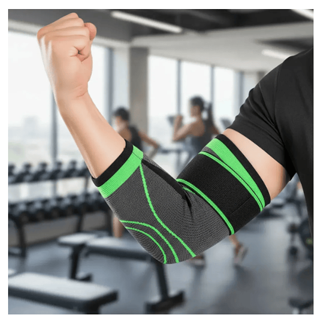 Coderas De Compresión Gym Codera Deportiva Soporte Codo 28cm (ref 98723)