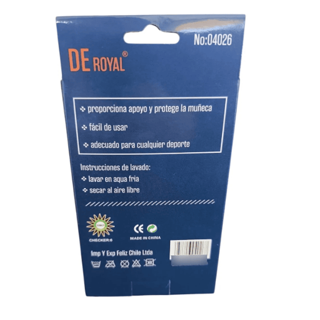 Muñequera Ortopedica Elastica Con Velcro Deroyal (Ref 04026)