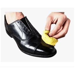 Lustrador De Zapatos Betún Negra Kit 4unds Con Calzador (ref 21362)