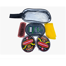 Lustrador De Zapatos Betún Negra Y Marron Kit 5unds (ref 21364)