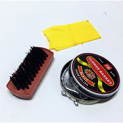 Lustrador De Zapatos Betún Negra Y Marron Kit 5unds (ref 21364)