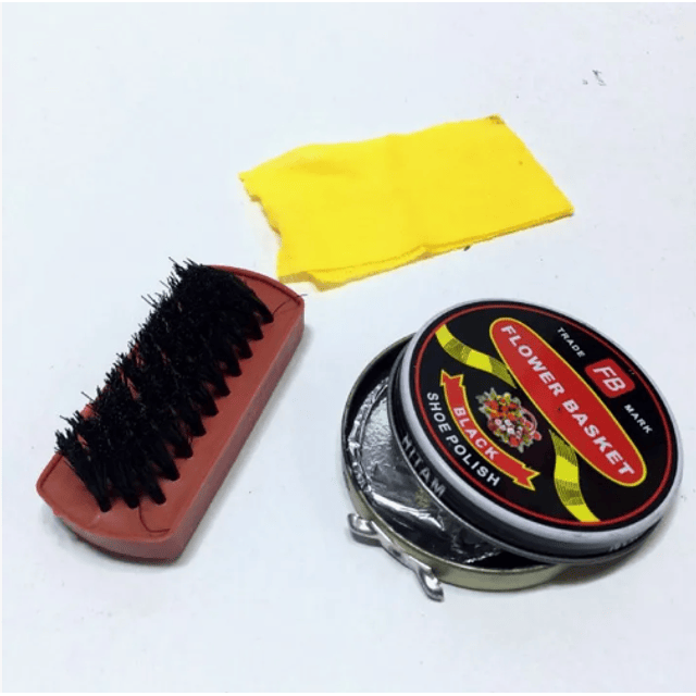 Lustrador De Zapatos Betún Negra Y Marron Kit 5unds (ref 21364)