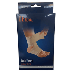 Tobillera Venda Elástica Con Velcro Deroyal (ref 04027)