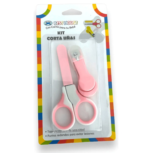 Kit Corta Uñas Para Bebes Best House Seleccionar Color (ref 99852)