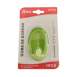 Goma De Borrar Deroyal 3 Colores (ref 20796)