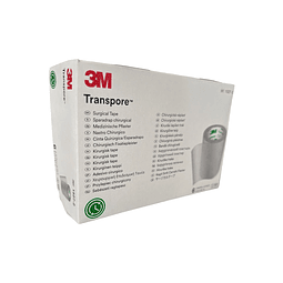 Tela Adhesiva Transpore / 3M / 5cm x 9.1mts