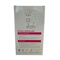Monitor Fetal Doppler Latidos Corazón Bebé (ref 21871)