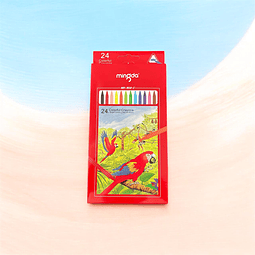 Set De 24 Crayones Mingda Para Niños (ref 20792)