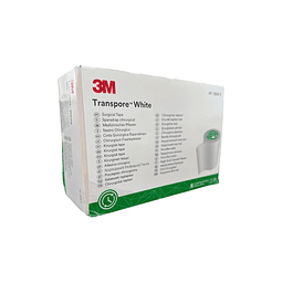 Tela Adhesiva Transpore White / 3M / 5cm x 9.1mts