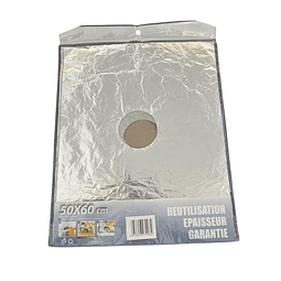 Papel Protector De Aluminio Para Cocina 50 X 60cm (ref 97098