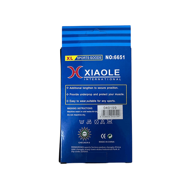 Muñequera Deportiva Xiaole Xl Azul (ref 40199)